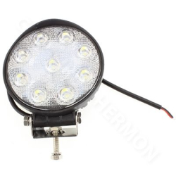Lampa halogen roboczy 9 LED 10V-30V fi 123 2250lm